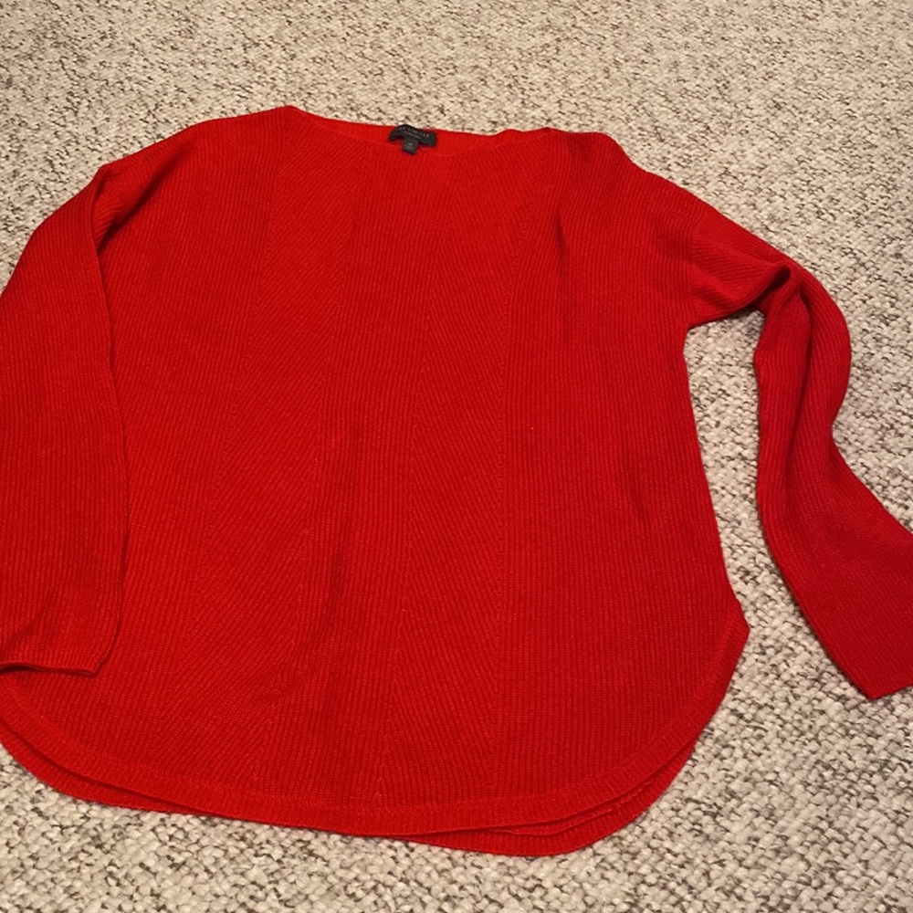 Red sweater
